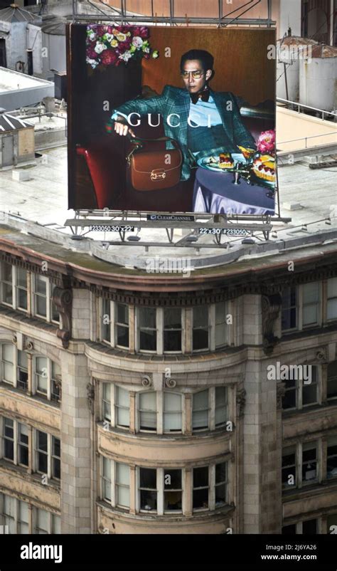 gucci billboard ad